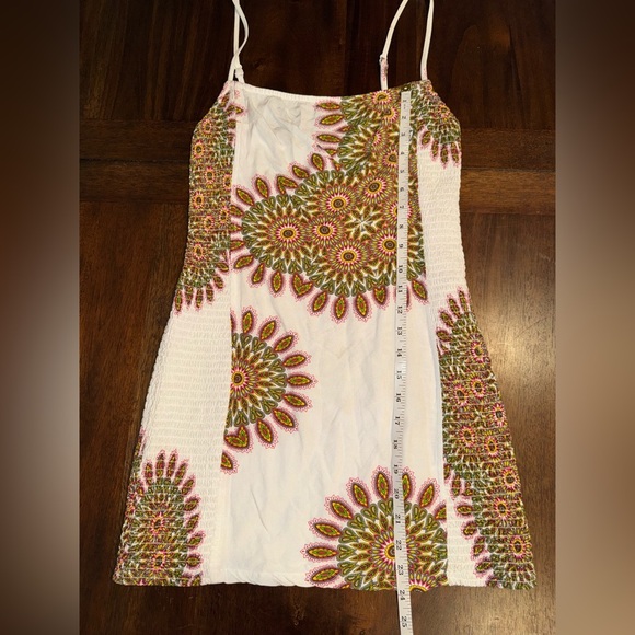 RVCA Kelsey Brookes ANP Serotonin Sun Dress Cloud NWOT Women’s Size Small - Picture 5 of 10